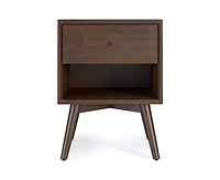 Casainc Storage Cabinet with Drawer & Open Shelf
