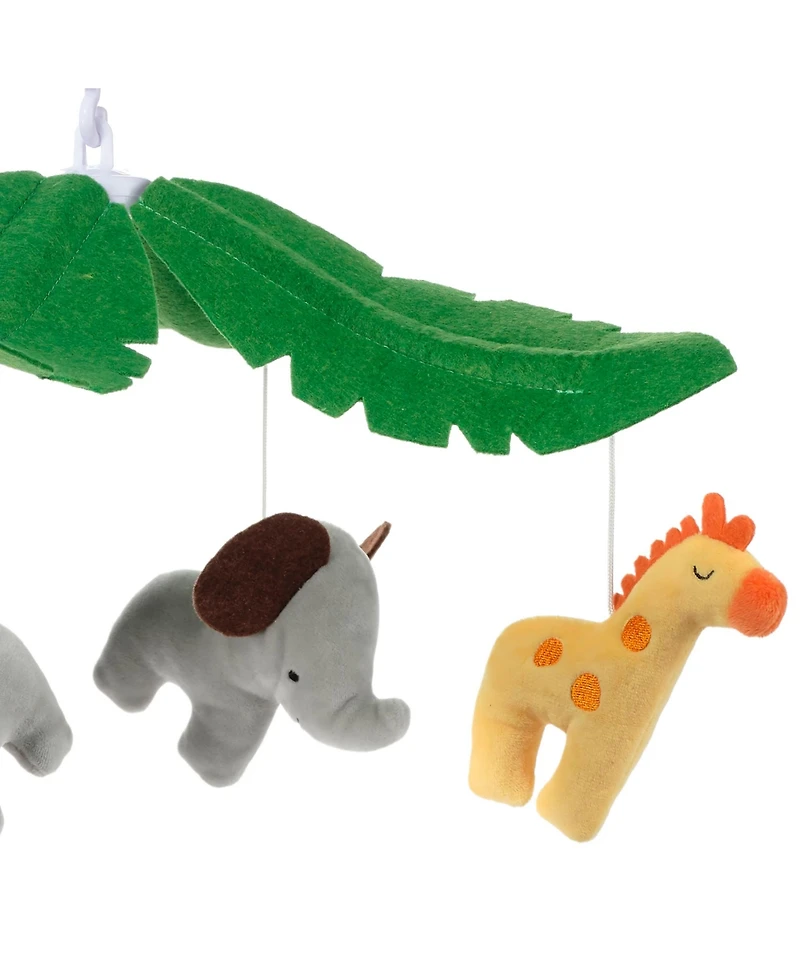 Bedtime Originals Lollipop Jungle Musical Baby Crib Mobile Soother Toy