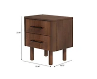 Casainc Storage Cabinet with 2 Drawers