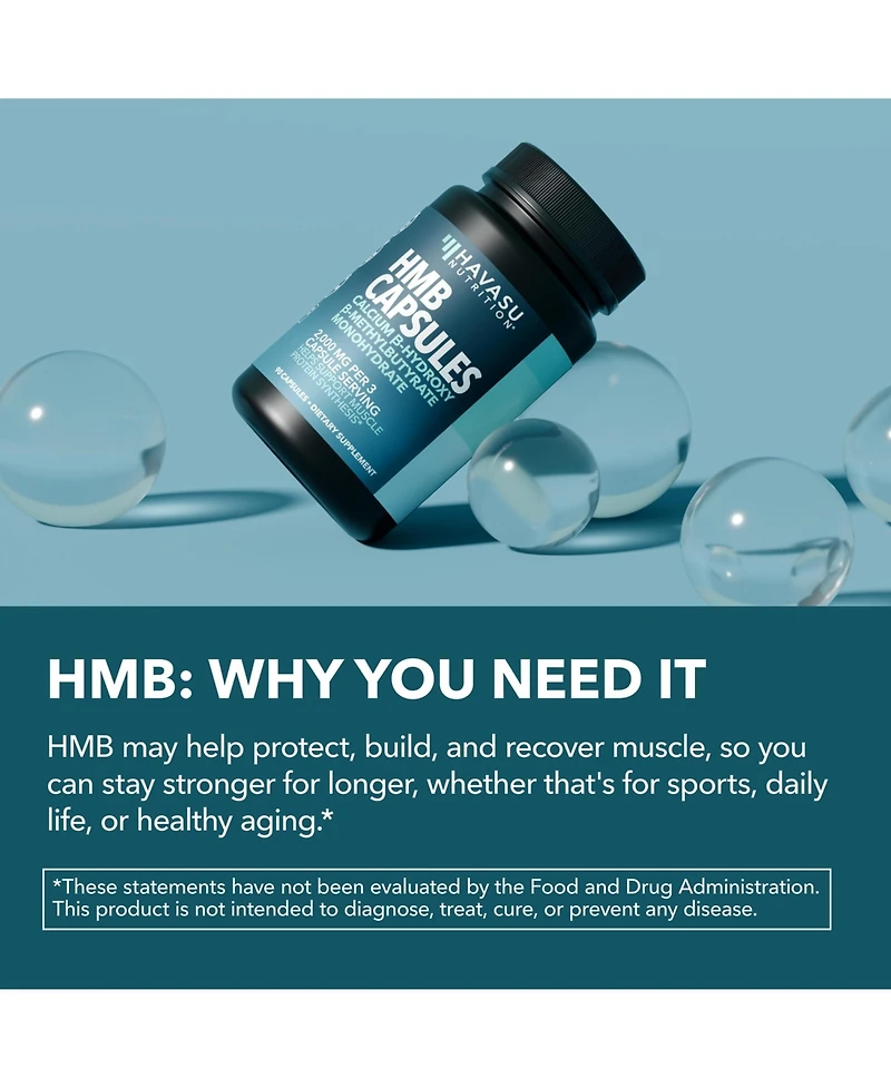 Hmb Capsules, 120ct
