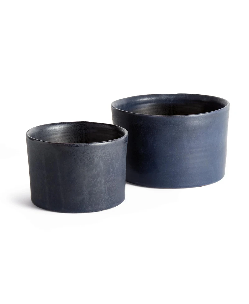 Navy Terracotta Planters Studio Cachepots