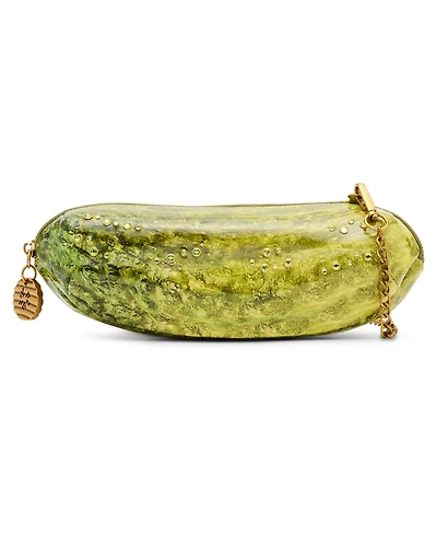 Betsey Johnson a Big Dill Small Crossbody Bag