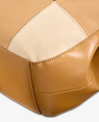 Style & Co Whip-Stitch Soft 4-Poster Tote