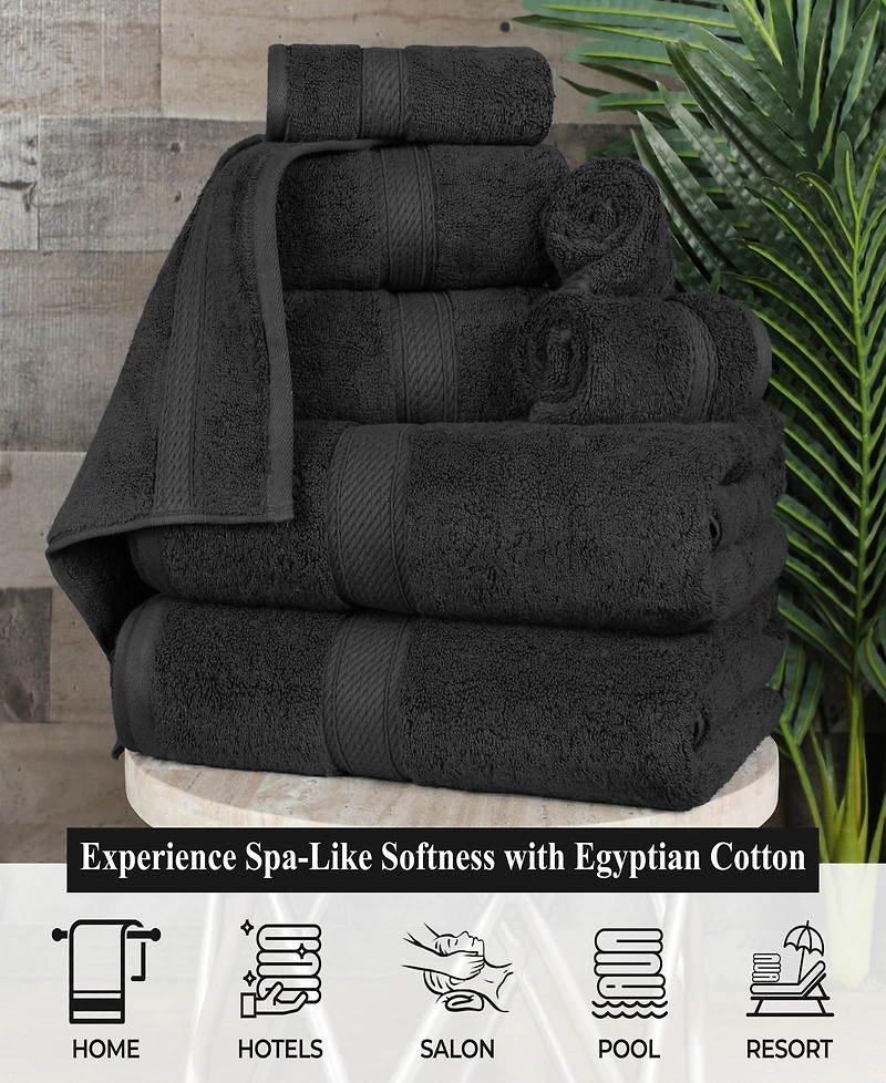 Superior Egyptian Cotton 9-Pc. Towel Set