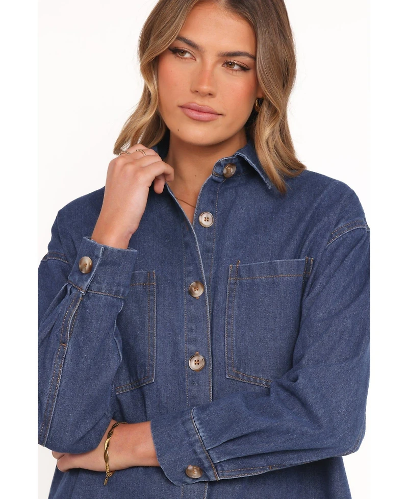Petal and Pup Women's Anicia Denim Shirt