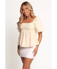 Petal and Pup Women's Jemima Puff Sleeve Top
