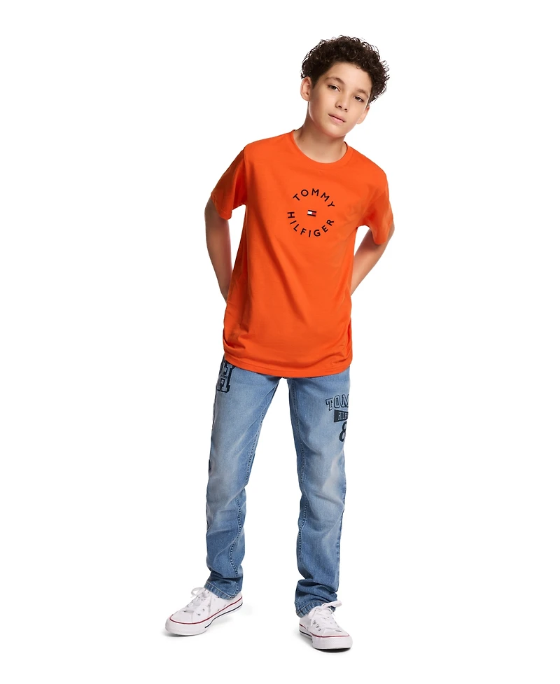 Tommy Hilfiger Little and Toddler Boys Essential Lockup Short Sleeve T-Shirt