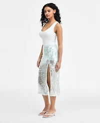 Bar Iii Women's Paillette Slip Skirt, Macy's Exclusive