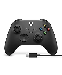 Microsoft Xbox Wireless Controller + Usb-c Cable - Black