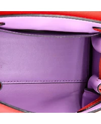 Pre-Owned Versace Small La Medusa Top Handle Bag Leather