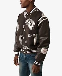 True Religion Men's Varsity Jacket