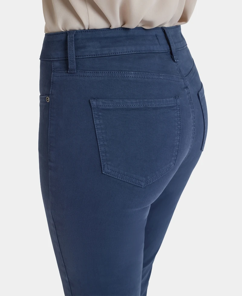 Nydj Petite High Rise Marilyn Straight Jeans