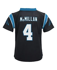 Nike Preschool Tetairoa McMillan Black Carolina Panthers Team Game Jersey