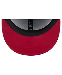 New Era Men's Black Kansas City Chiefs Soutache 59FIFTY Fitted Hat