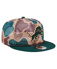 New Era Men's Camo Detroit Lions Duck Camo 9FIFTY Snapback Hat