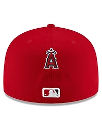 New Era x Hyperfly Men's Red Los Angeles Angels 59FIFTY Fitted Hat