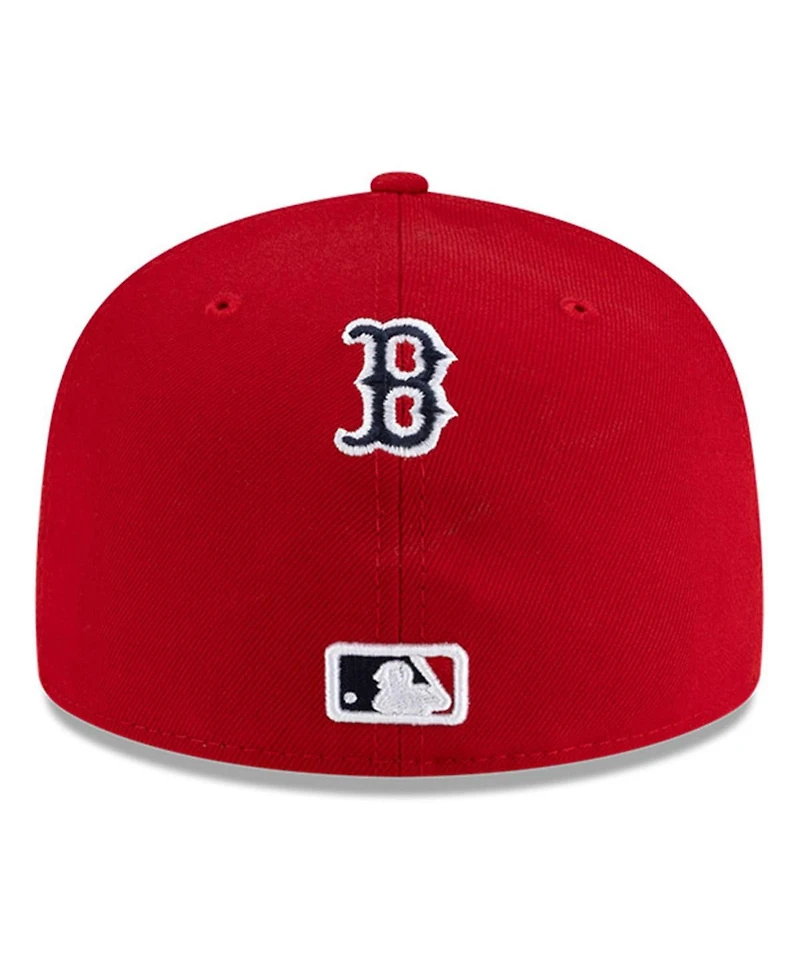 New Era x Hyperfly Men's Red Boston Sox 59FIFTY Fitted Hat