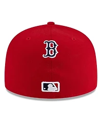 New Era x Hyperfly Men's Red Boston Sox 59FIFTY Fitted Hat