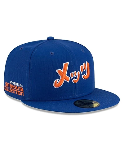 New Era x Hyperfly Men's Royal New York Mets 59FIFTY Fitted Hat