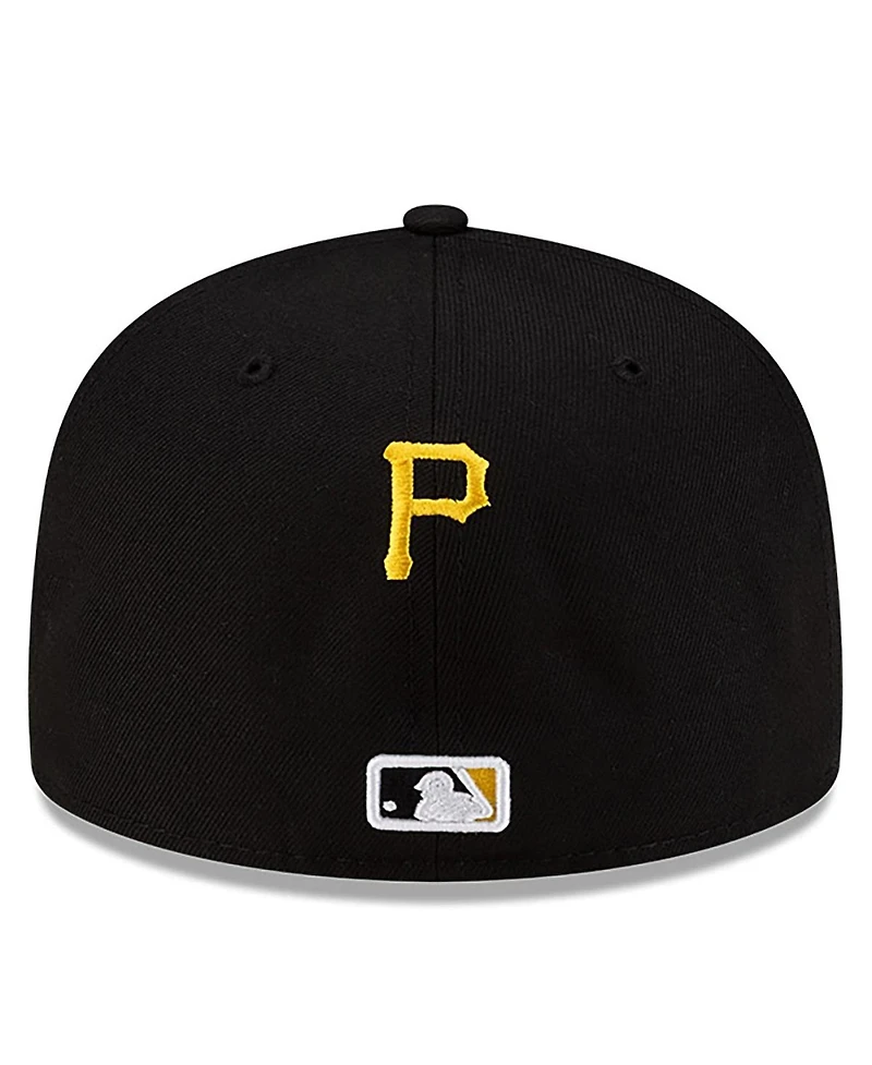 New Era x Hyperfly Men's Black Pittsburgh Pirates 59FIFTY Fitted Hat