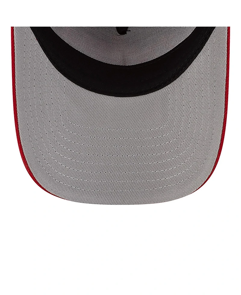 New Era x Hyperfly Men's Red St. Louis Cardinals A-Frame 9FORTY Adjustable Hat