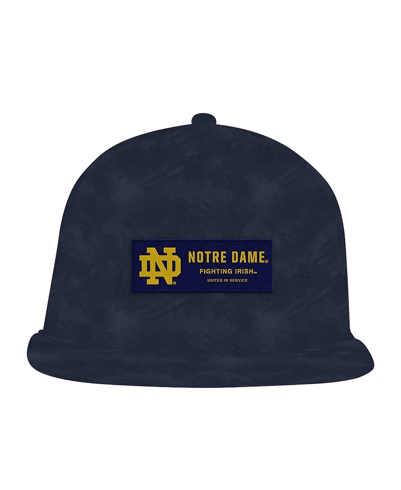 Under Armour Men's Navy Notre Dame Fighting Irish Freedom Collection ArmourFuse Snapback Hat