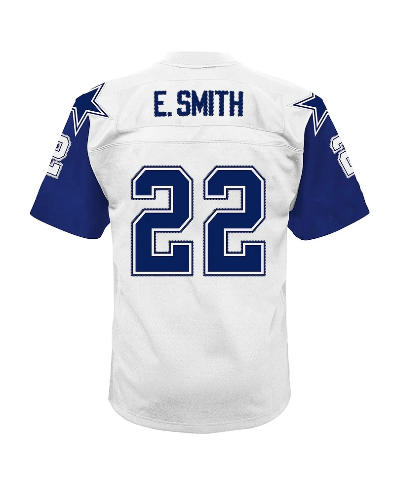 Mitchell & Ness Preschool Emmitt Smith White Dallas Cowboys 1994 Alternate Legacy Jersey