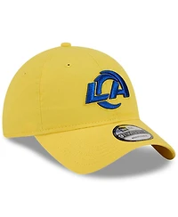 New Era Men's Gold Los Angeles Rams 2025 Rivalries Collection Team 9TWENTY Adjustable Hat