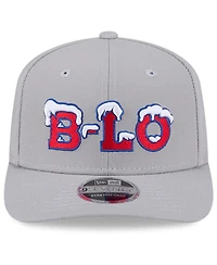 New Era Men's Gray Buffalo Bills 2025 Rivalries Collection Fan Pack 9SEVENTY Adjustable Hat