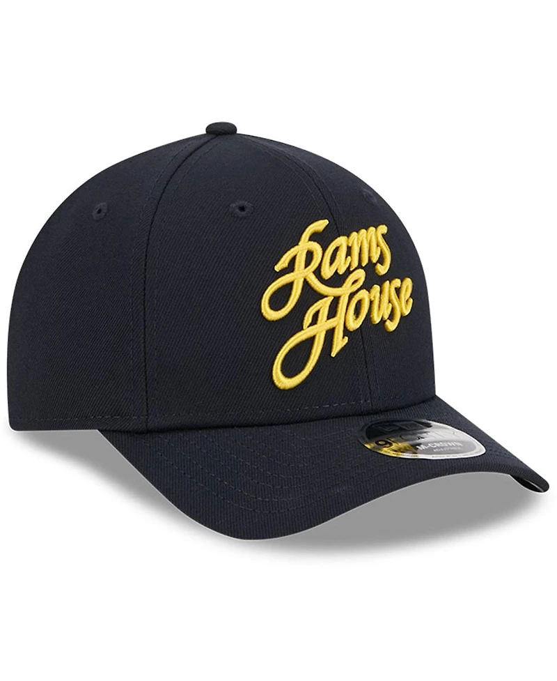 New Era Men's Midnight Blue Los Angeles Rams 2025 Rivalries Collection Team 9FORTY M-Crown Adjustable Hat