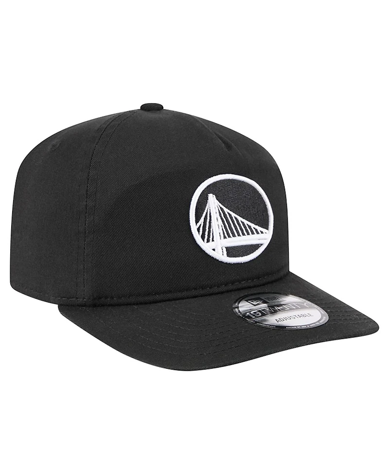 New Era Men's Black Golden State Warriors 19TWENTY Adjustable Hat