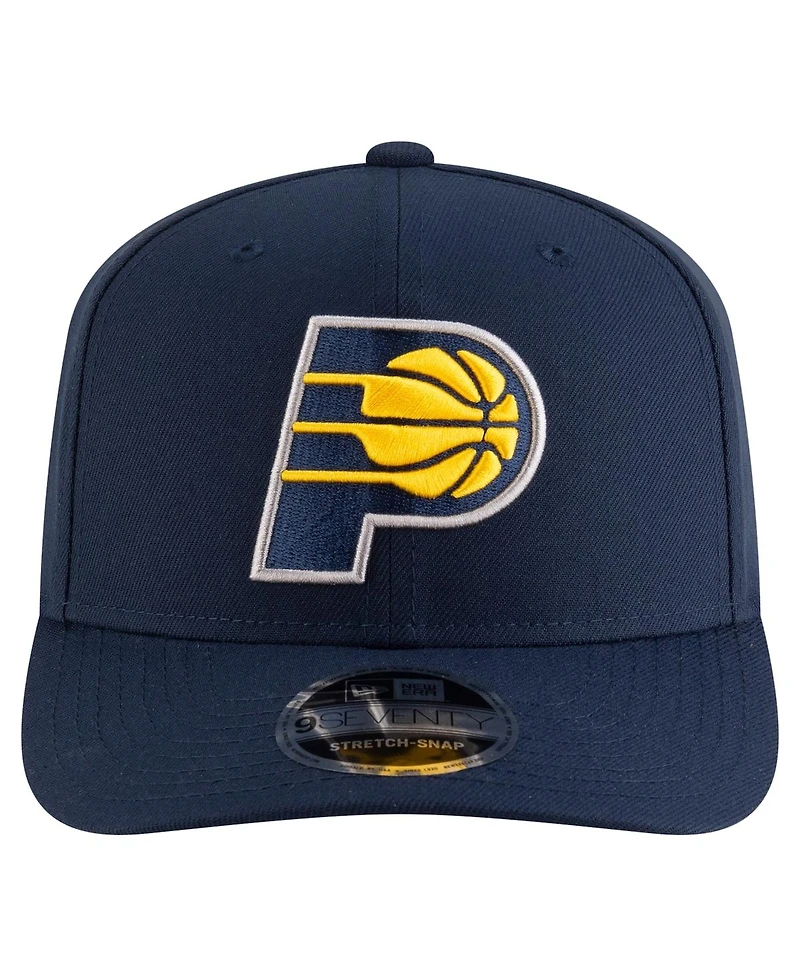 New Era Men's Navy Indiana Pacers 9SEVENTY Stock Adjustable Hat
