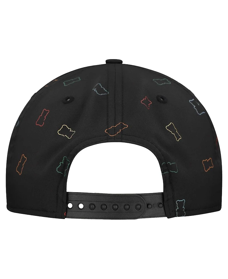 New Era Men's Black Dallas Cowboys Gummy Golfer Snapback Hat