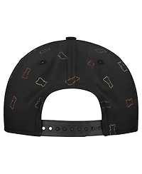 New Era Men's Black Dallas Cowboys Gummy Golfer Snapback Hat