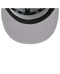 New Era Men's Red/Navy Denver Nuggets Outdoor Split Panel 9FIFTY Snapback Hat