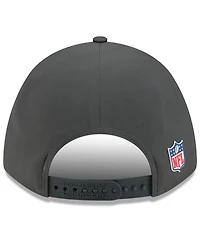 New Era Men's Charcoal Miami Dolphins 2025 Sideline Cold Weather 9FORTY M-Crown Adjustable Hat