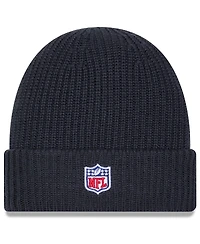 New Era Men's Charcoal Atlanta Falcons 2025 Sideline Cold Weather Cuffed Knit Hat