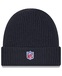 New Era Men's Charcoal Los Angeles Chargers 2025 Sideline Cold Weather Cuffed Knit Hat