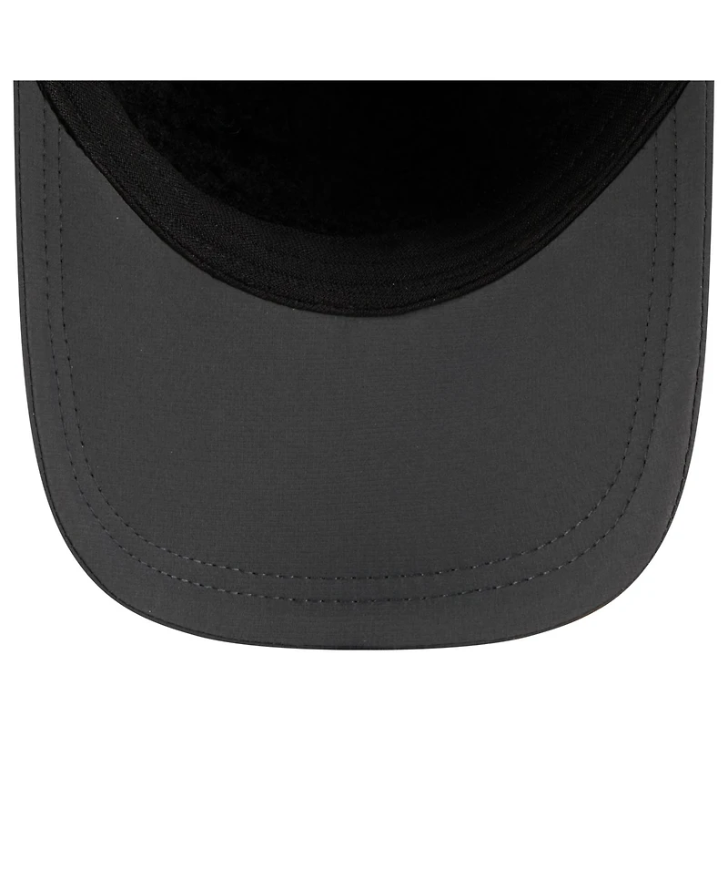 New Era Men's Charcoal Denver Broncos 2025 Sideline Cold Weather Runner Dog Ear Adjustable Hat