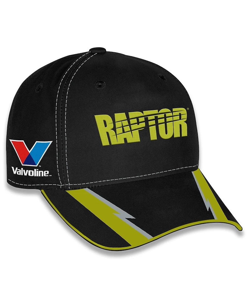 Checkered Flag Sports Men's and Women's Black William Byron Raptor Uniform Adjustable Hat