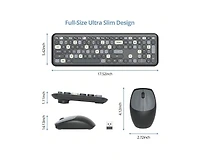 Quiet Wireless Keyboard And Mouse