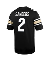 Nike Men's Shedeur Sanders Black Colorado Buffaloes Alternate Alumni Game Jersey