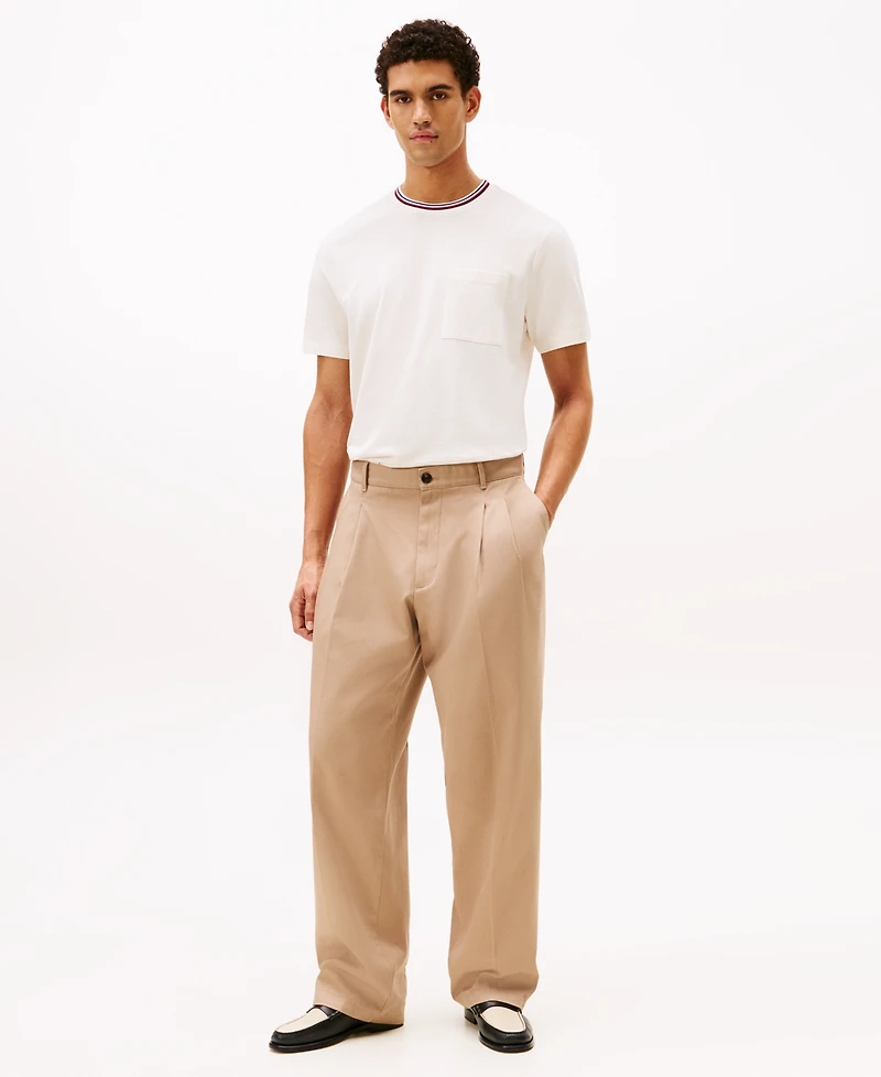 Tommy Hilfiger Men's Color-Block Pocket Pique T-Shirt