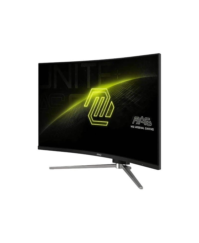 Msi Mag 325CQRF Qd E2 31.5" 16:9 Wqhd 180Hz Curved Va Led Hdr Gaming Monitor, Metallic Black