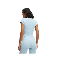 Cotton On Women's Active Curved Hem Baby Tee