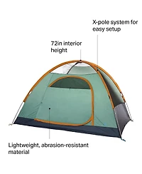 Kelty Tallboy 6 Tent: 6 Person 3 Season 3-Season Family and Campground Tents