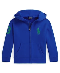 Polo Ralph Lauren Boys 2-7 Big Pony Fleece Full-Zip Hoodie