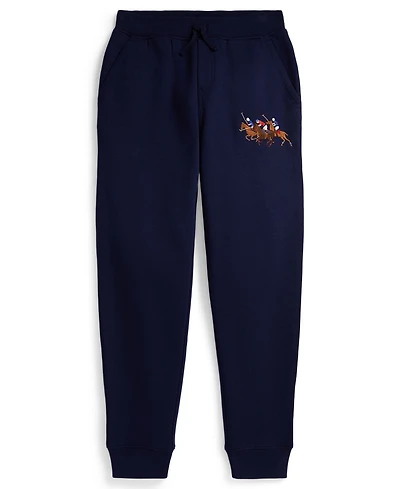 Polo Ralph Lauren Boys 8-20 Triple-Pony Fleece Jogger Pants