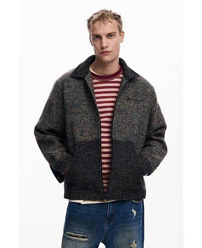 Desigual Men's Mottled pocket jacket