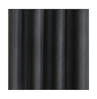 Habitat Abstract Light Filtering Exclusive Geometric Jacquard Grommet Curtain Panel 52" x 84" Charcoal